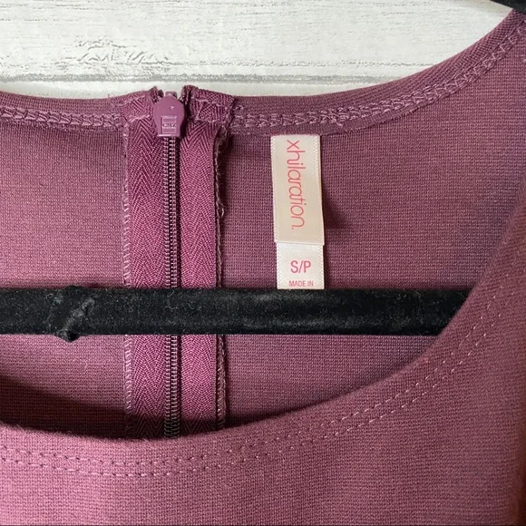 🌈 xhiliration purple fit and flair dress - Picture 3 of 6